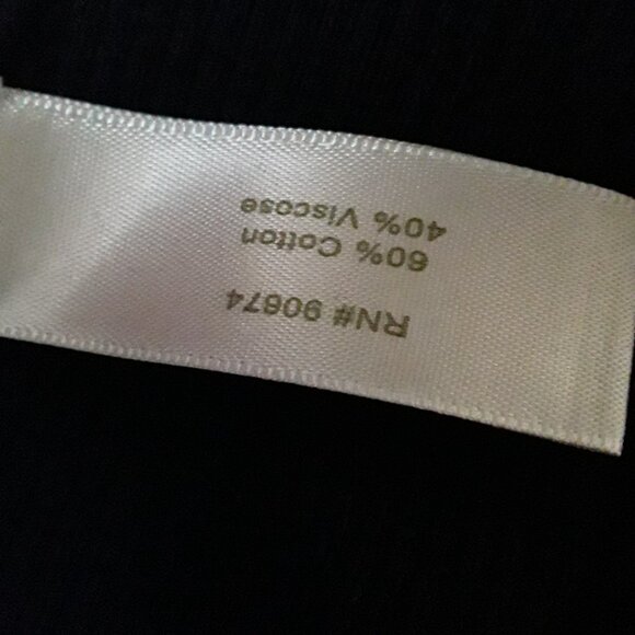 Boston Proper batwing cold shoulder dark black sweater size S - Picture 3 of 14